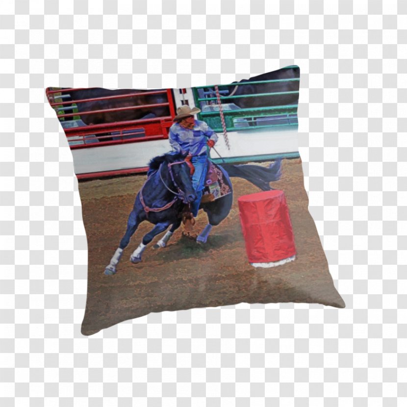 Cushion Throw Pillows - Barrel Racing Transparent PNG