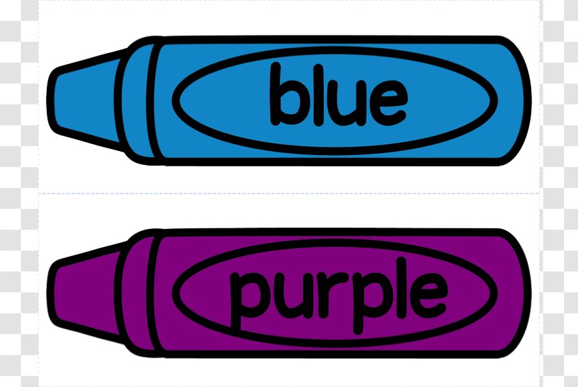 Crayon Blue Color Clip Art - Coloring Book - Cliparts Transparent PNG