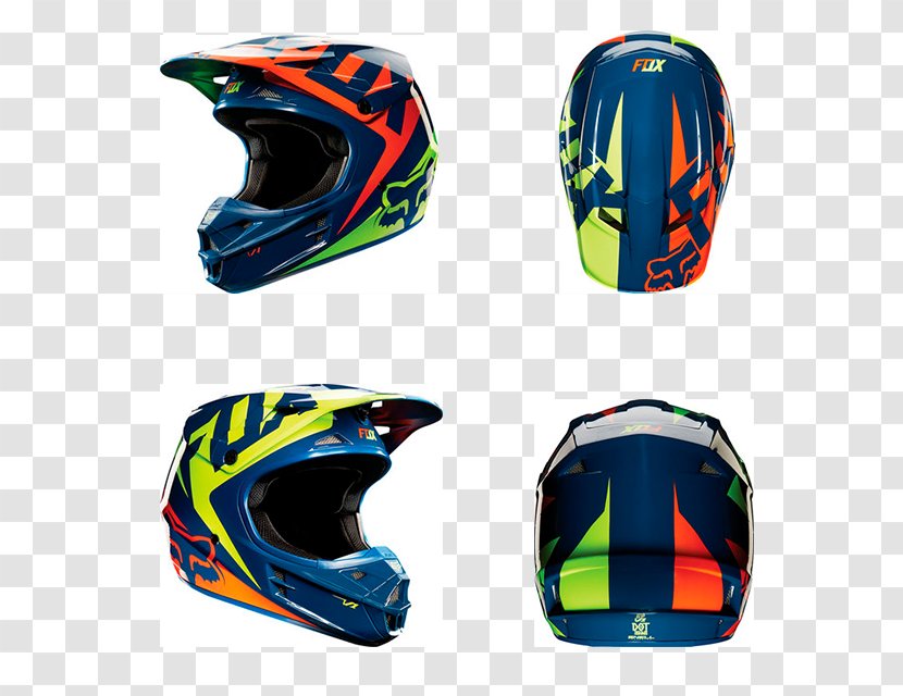 Motorcycle Helmets Honda Racing Helmet - Fox Transparent PNG