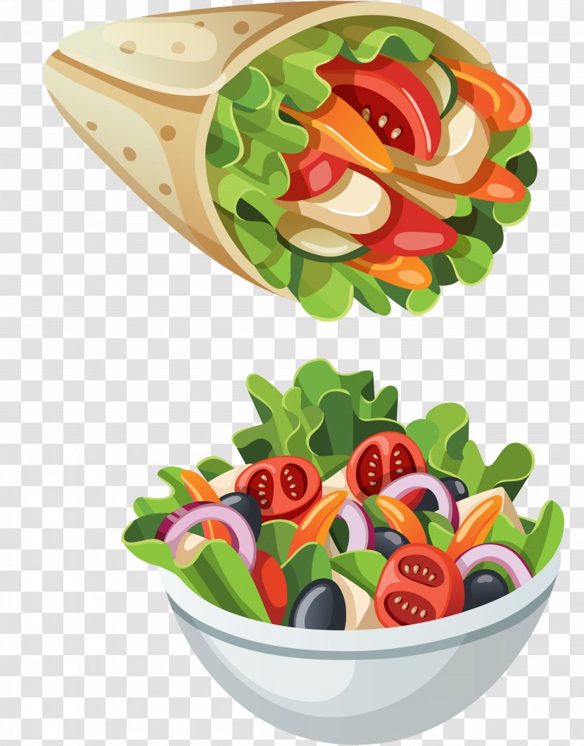 Junk Food Fast Hamburger Breakfast Clip Art - Flowerpot - Salad Transparent PNG