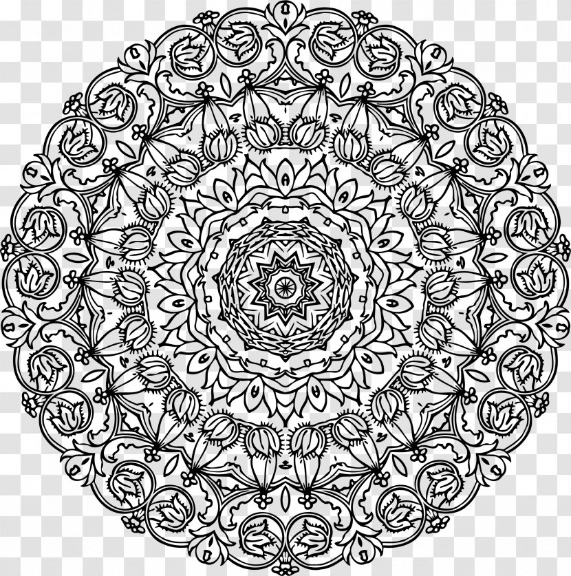 Mandala Frek And The Elixir Sacred Geometry Drawing - Geometric Ornament Transparent PNG