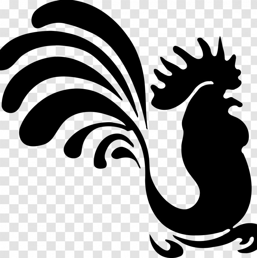 Rooster Chinese Zodiac Calendar Cochin Chicken Clip Art - Big Cock Transparent PNG