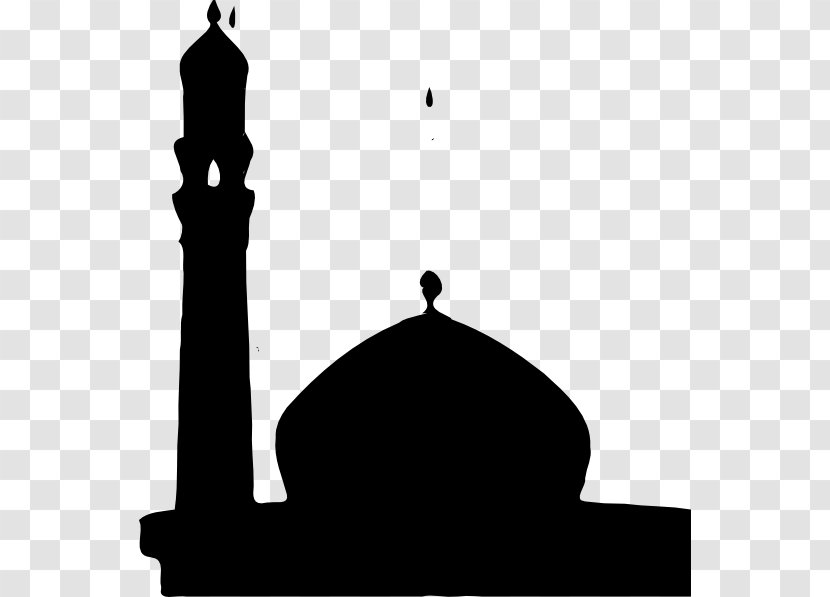 Faisal Mosque Islam Clip Art - Monochrome - Dome Transparent PNG