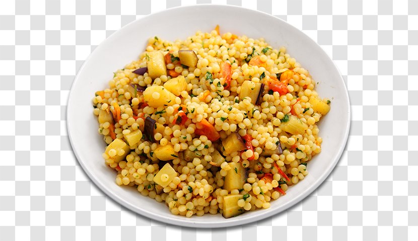 Arroz Con Pollo Ptitim Pilaf Fried Rice Couscous - Vegetarian Food - Kuskus Transparent PNG