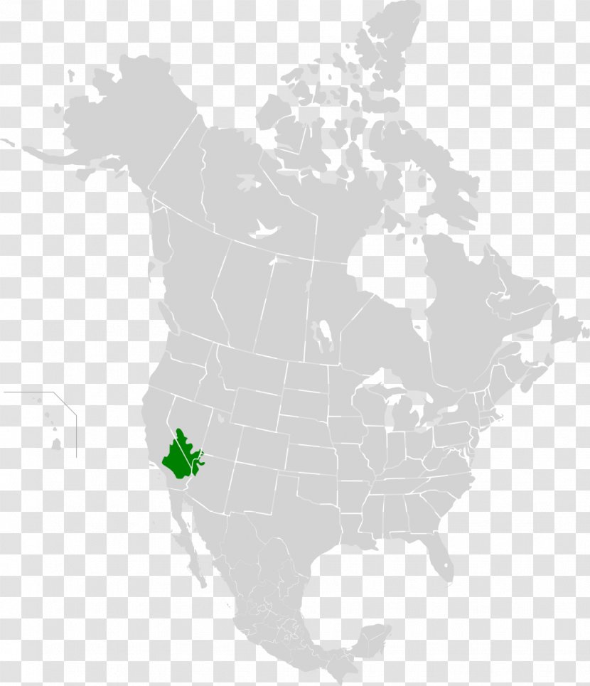 Central Canadian Shield Forests United States Hudson Bay Midwestern - Blank Map Transparent PNG
