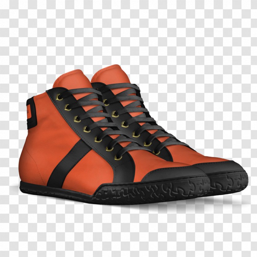 Sneakers Shoe Footwear High-top Cicero - Orange - Double Twelve Transparent PNG