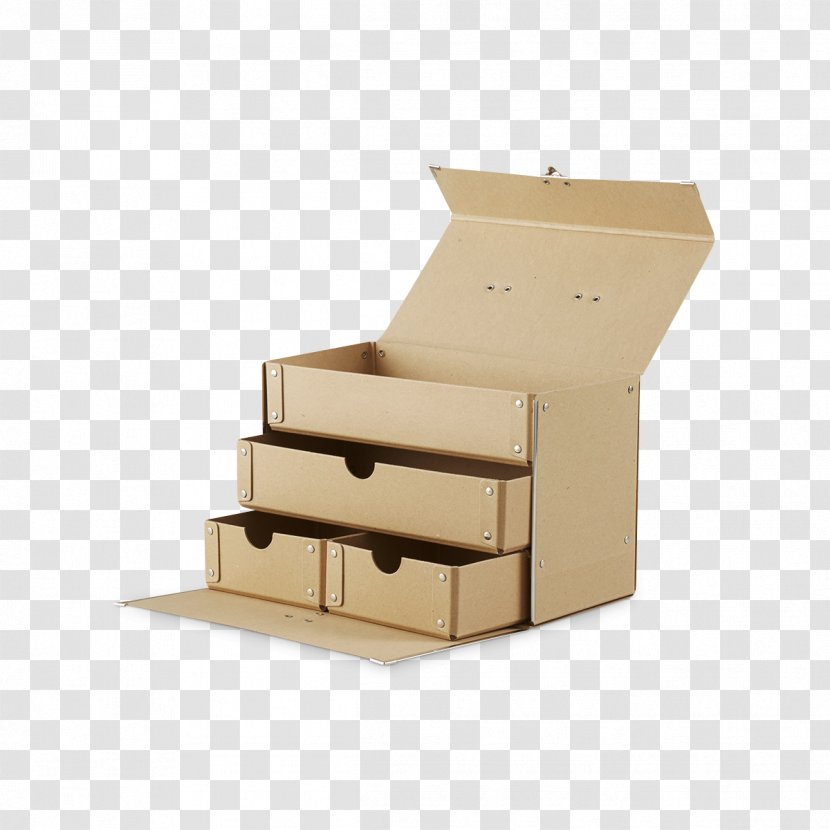 Cardboard Packaging And Labeling Carton - Drawer Transparent PNG