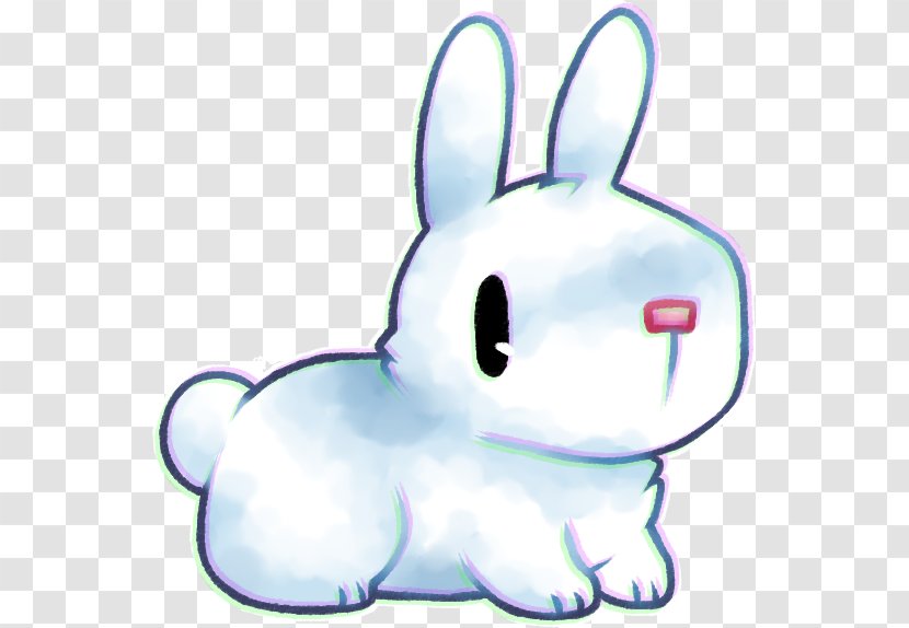 Domestic Rabbit Hare Easter Bunny Whiskers - Cartoon - Steam Buns Transparent PNG