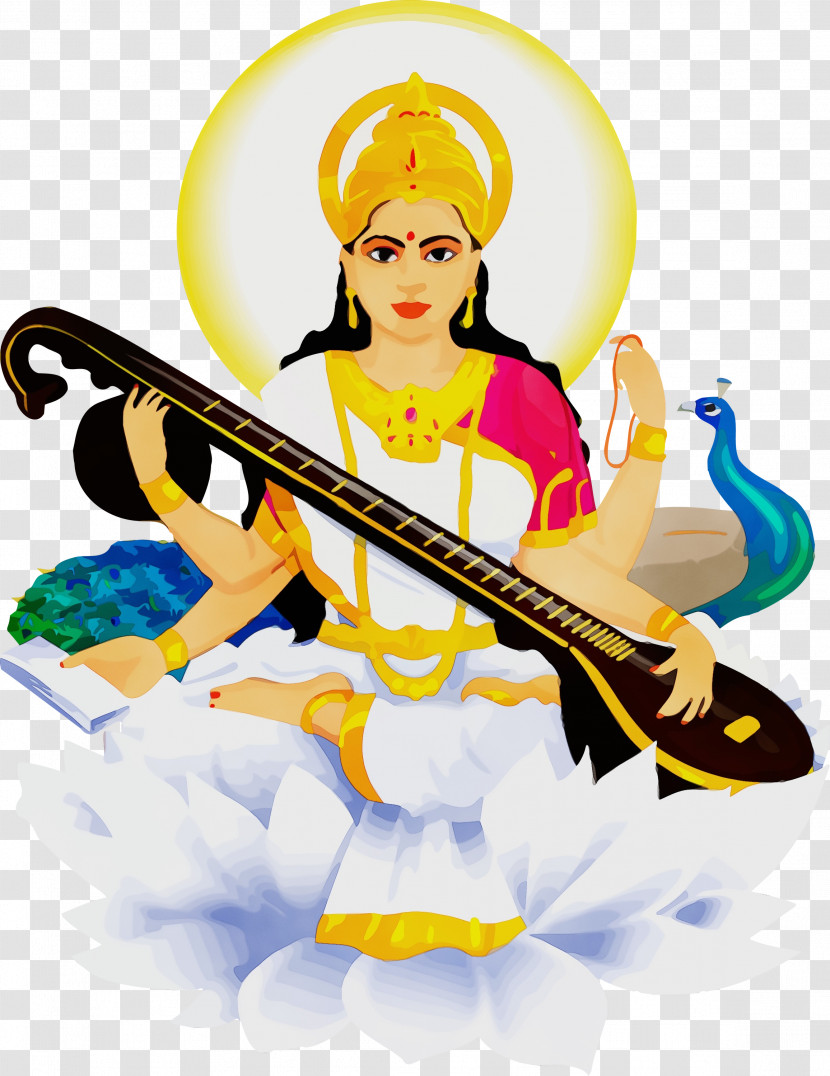 Cartoon Indian Musical Instruments Musical Instrument Transparent PNG
