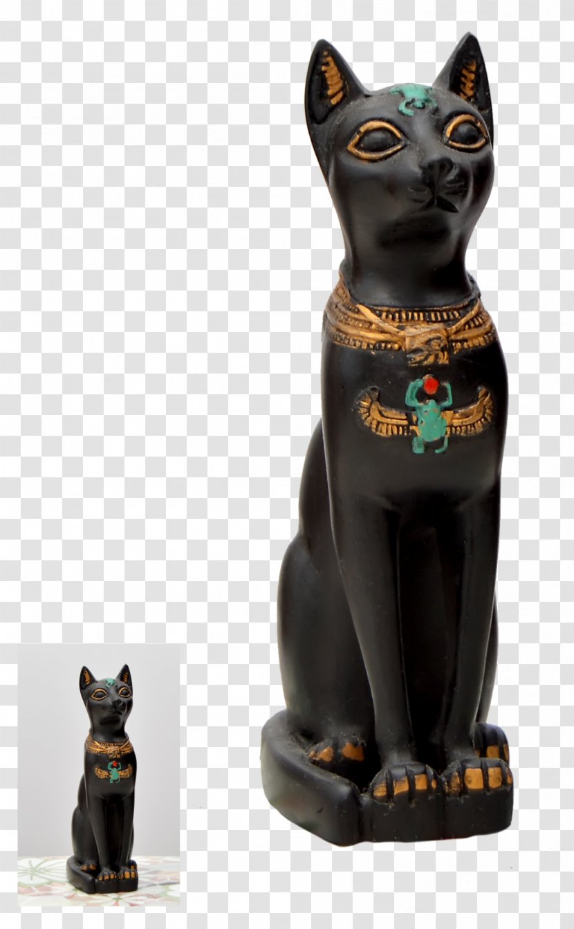 Cat Statue Figurine - Carnivoran Transparent PNG