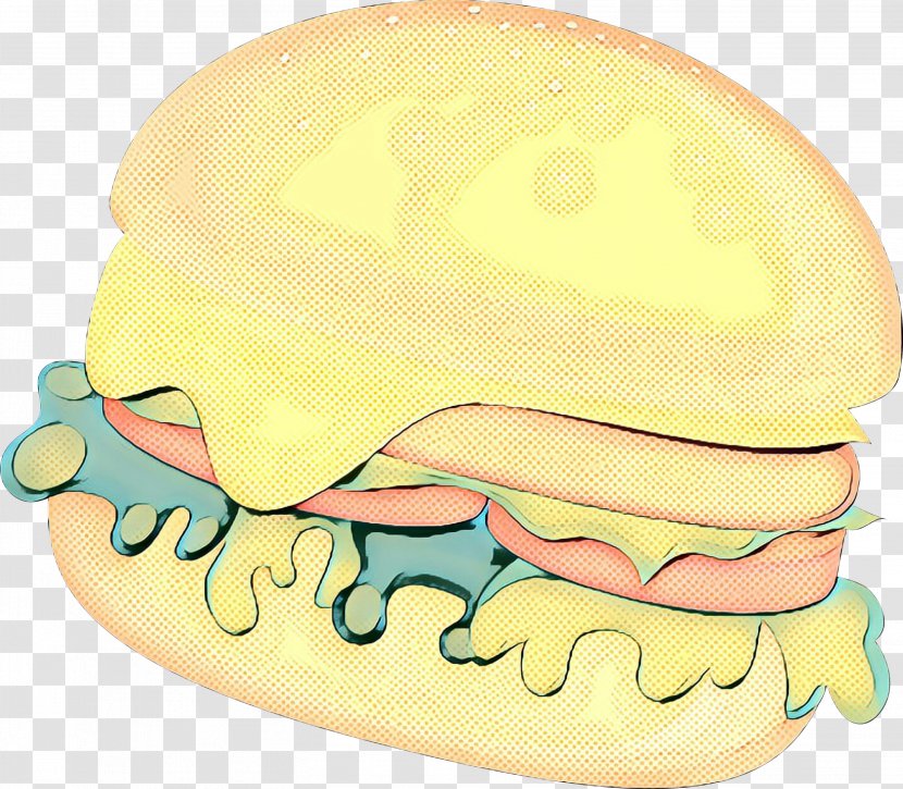 Yellow Background - Nose - American Food Fast Transparent PNG