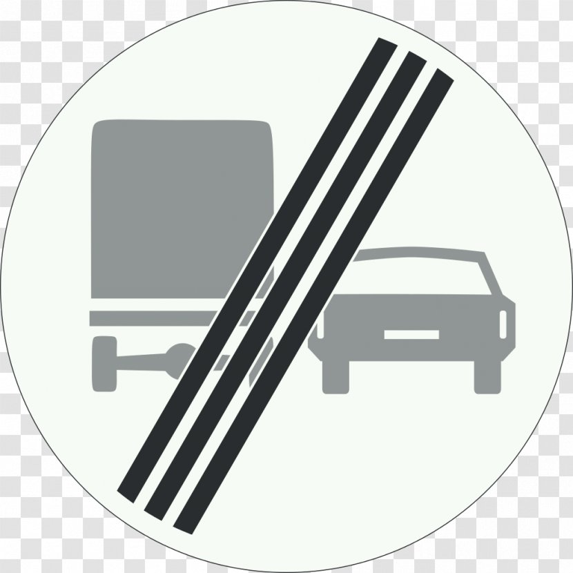 Traffic Sign Speed Limit Symbol Road Clip Art - Overtaking - Lorry Transparent PNG