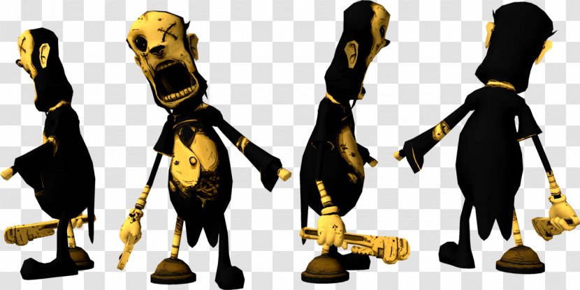 Bendy And The Ink Machine TheMeatly Wikia Image - Drawing - OMB Gang Clothing Transparent PNG
