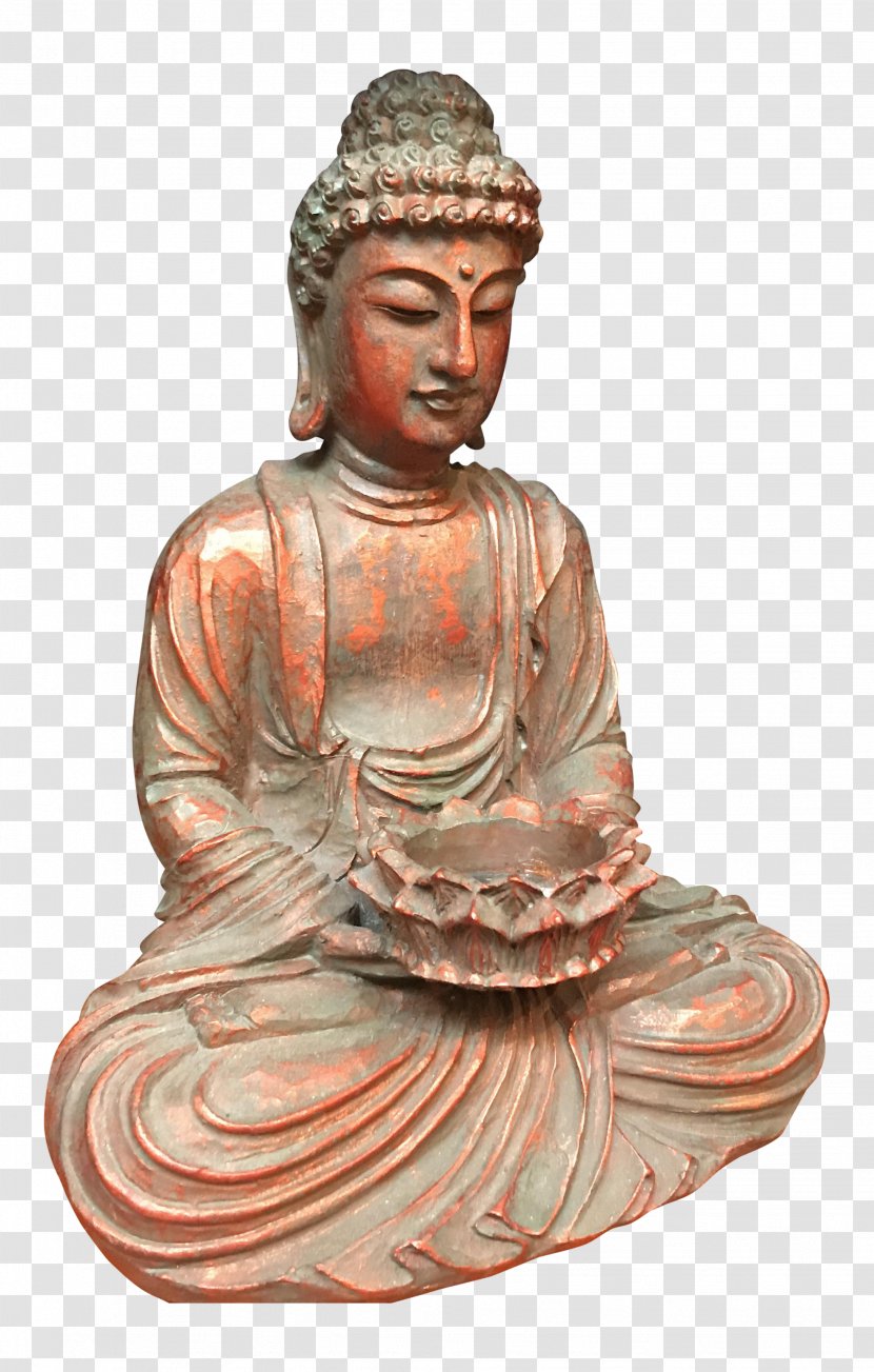 Statue Gautama Buddha Figurine Classical Sculpture Transparent PNG