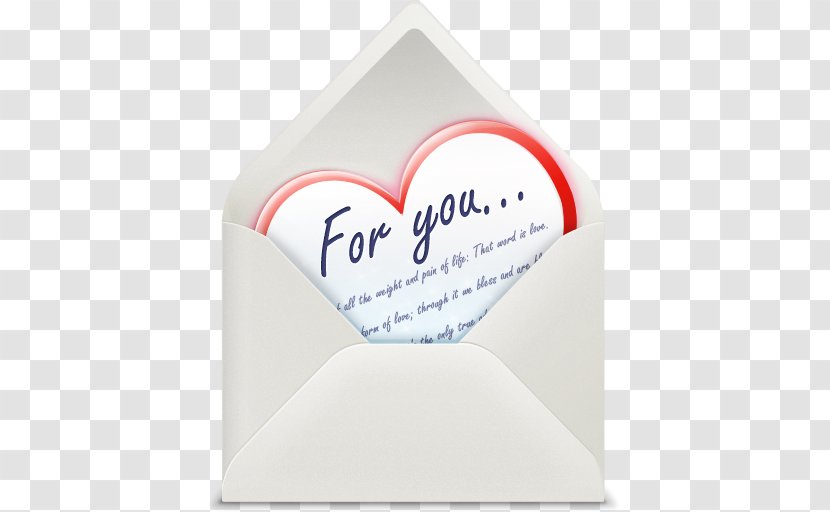 Heart Love Letter Email Icon - Cliparts Transparent PNG