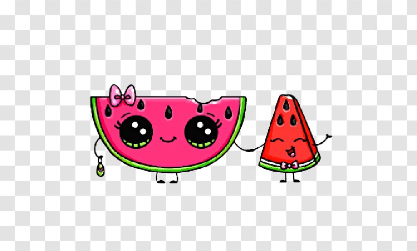 Chocolate Chip Cookie Drawing Food Cartoon Sketch - Howto - Two Watermelon Slices, Good Friends Transparent PNG