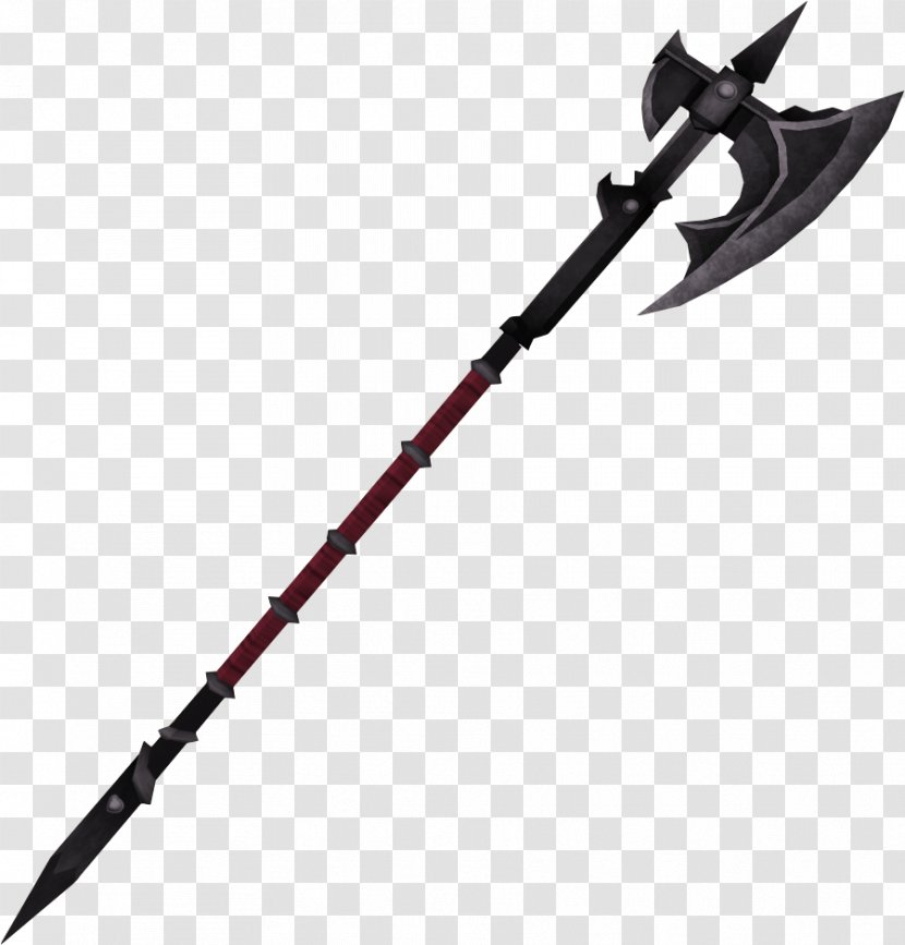 Bardiche Halberd Melee Weapon Voulge Transparent PNG