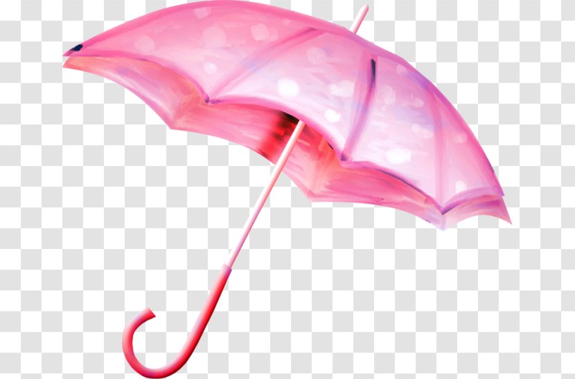 Umbrella Pink - Red Transparent PNG