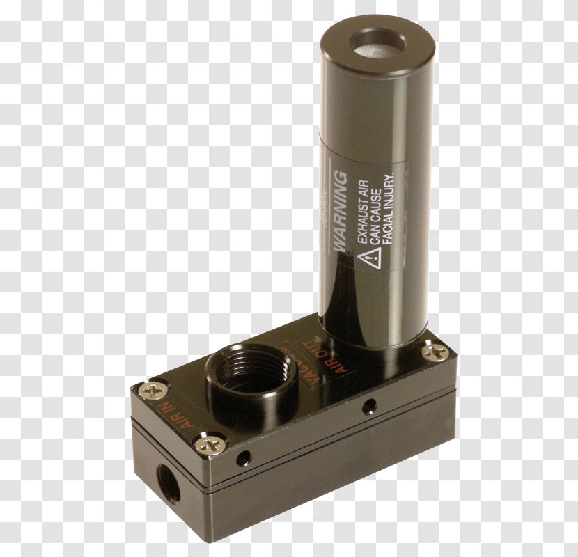 Injector Vacuum Pump Ejector Venturi Effect - Compressed Air - Pneumatics Transparent PNG