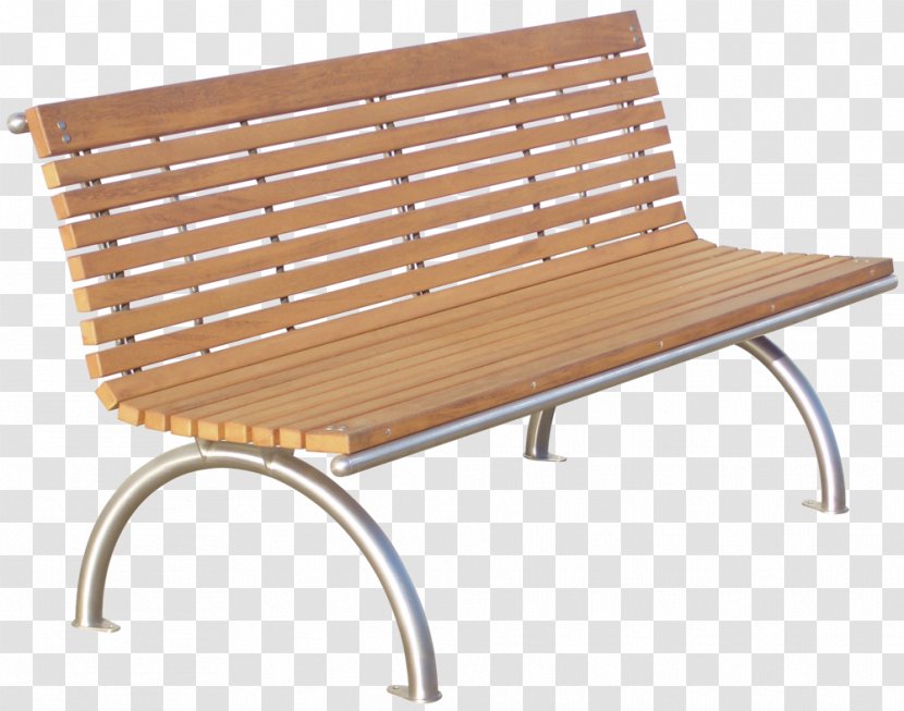 Bench Bank Gestaltung Chair Edelstaal - Hardwood - Alf Transparent PNG