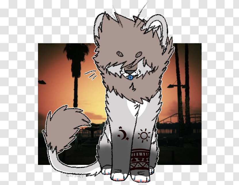 Cat Fiction Character - Silhouette - Electric Shock Transparent PNG
