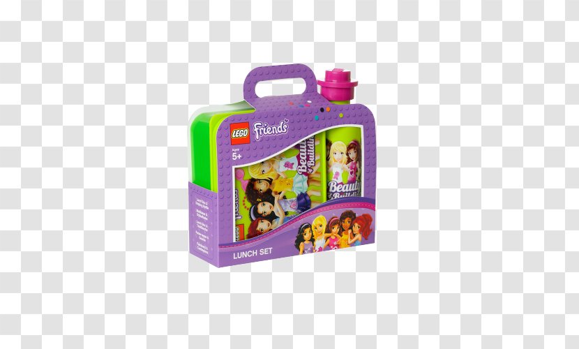 LEGO Friends Lunchbox Toy - Lego Minifigure Transparent PNG