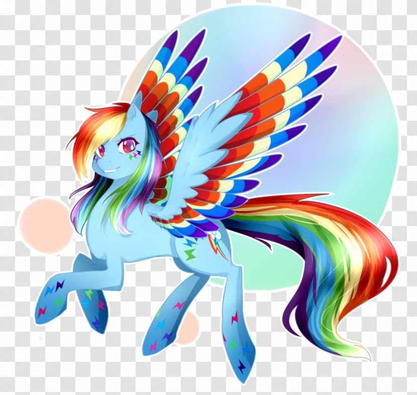 Rainbow Dash Pinkie Pie Pony Twilight Sparkle - Wing Transparent PNG