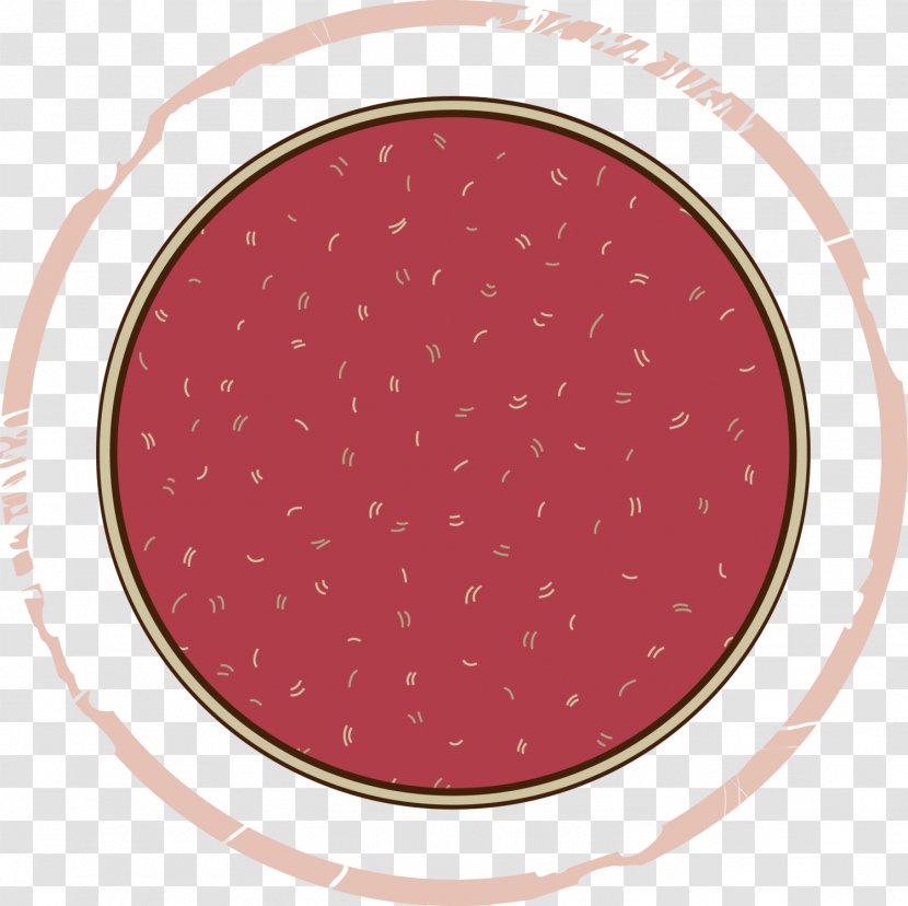 On The Bottom! Software Dentist - Red Frosted Circle Transparent PNG