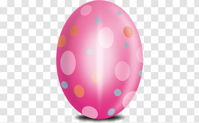 Easter Bunny Red Egg Clip Art - Pretty Eggs Transparent PNG