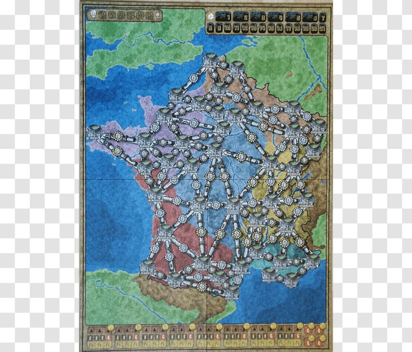Power Grid France Italy Game High Voltage Transparent PNG