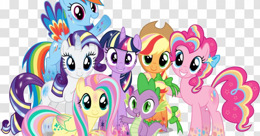 Rainbow Dash Pinkie Pie Rarity Twilight Sparkle Spike - Horse Like Mammal - My Little Pony Transparent PNG