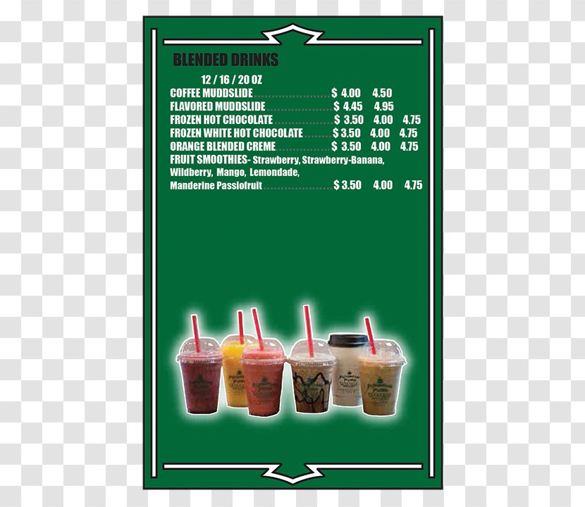 Poster - Advertising - Menu Board Transparent PNG