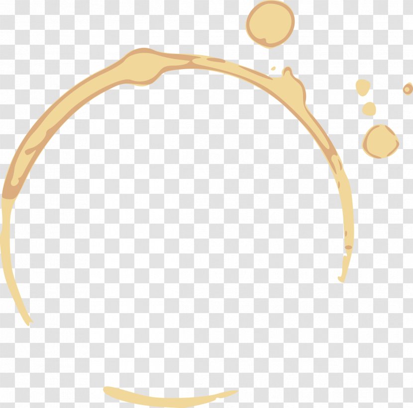 Coffee Ring Effect Cup Clip Art - Yellow - Transparent Cliparts Transparent PNG