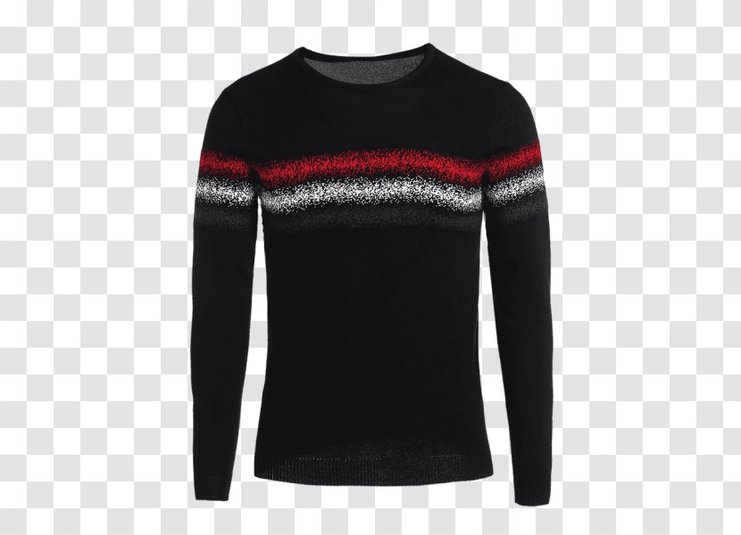 Sleeve T-shirt Sweater Crew Neck Top - Shirt Transparent PNG