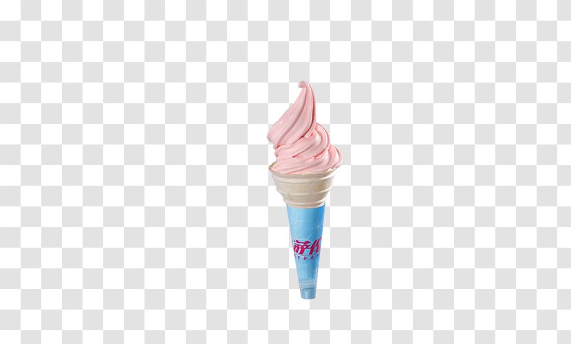 Ice Cream Cone Flavor Pink - Cones Transparent PNG