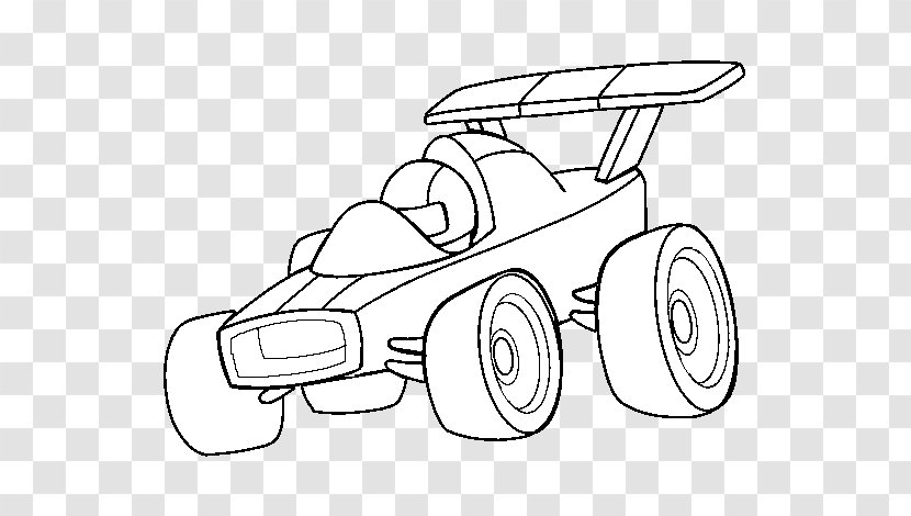 Car Drawing Ford Mustang The Fast And Furious - Hand - Cars Coloring Pages Transparent PNG