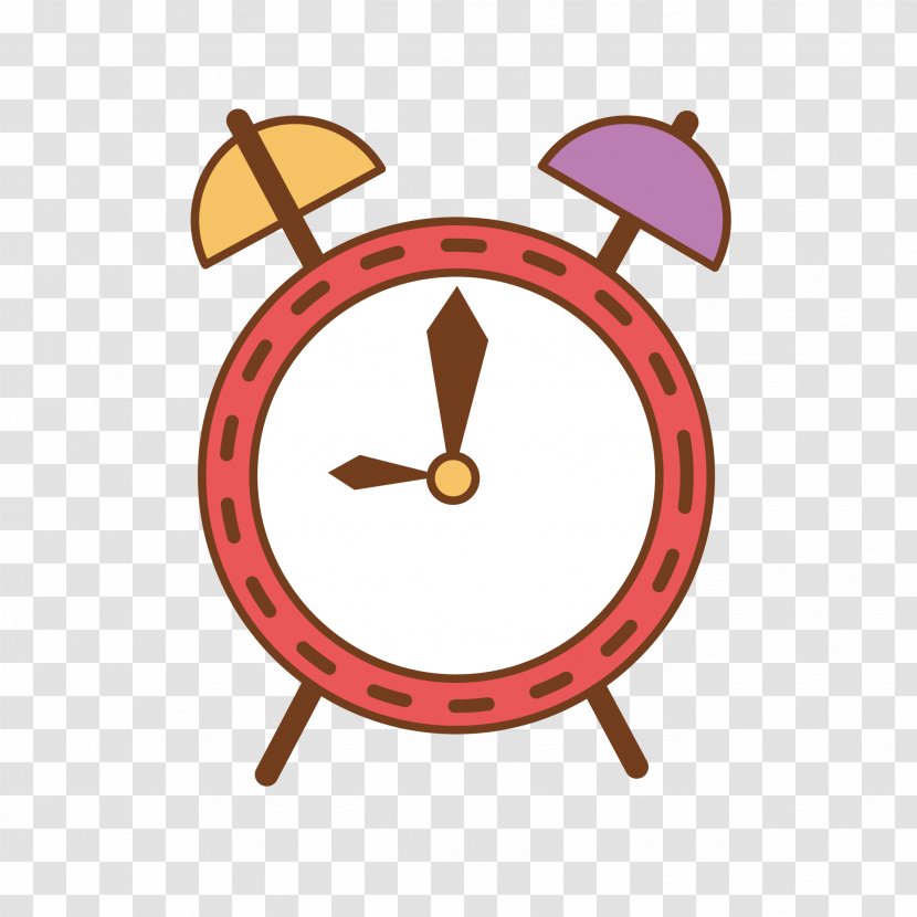 Alarm Clock Cartoon - Home Accessories Transparent PNG