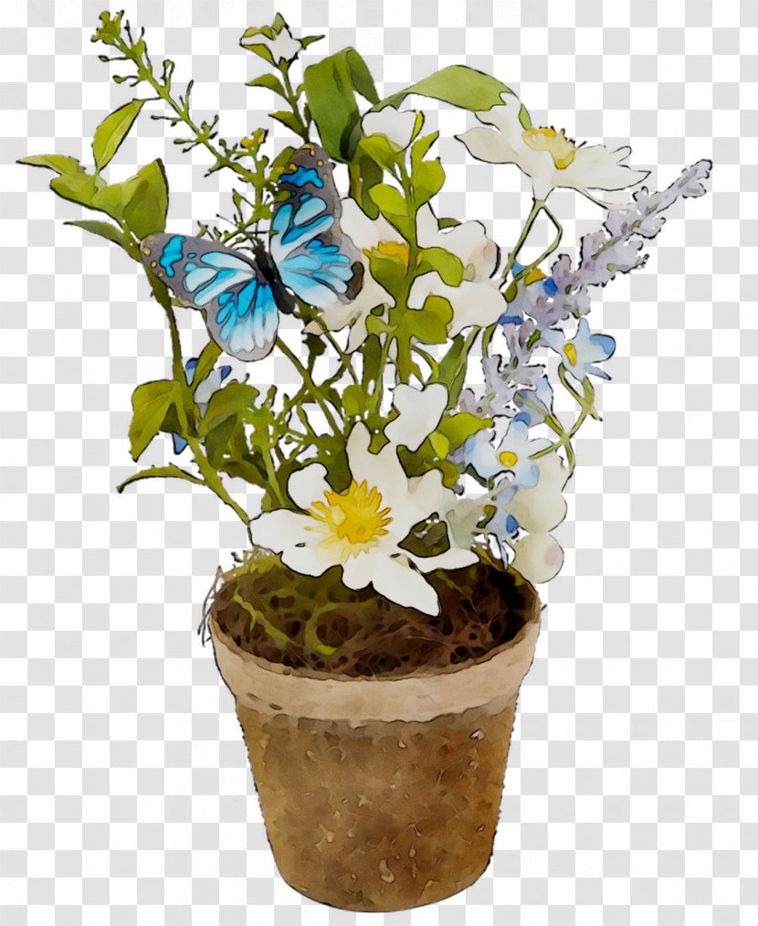 Floral Design Vase Cut Flowers - Bellflower - Blue Transparent PNG