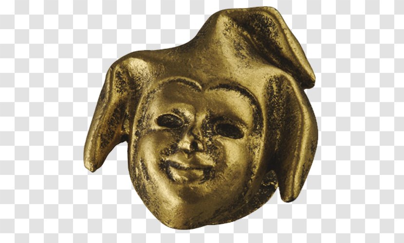 Coop Button Brico Io Synergistic Fusion Brass - Metal - African Masks Transparent PNG