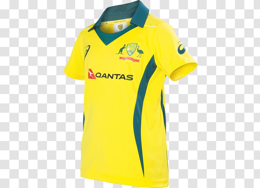 Australia National Cricket Team T-shirt India - T Shirt - Clothing And Equipment Transparent PNG