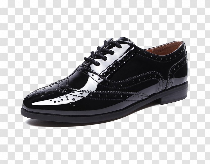 Dress Shoe Leather - Lace - Carved Bullock Shoes, Transparent PNG