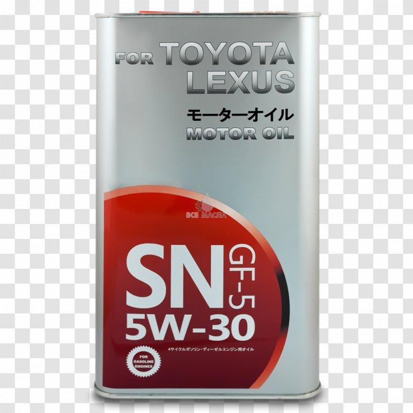 Toyota Lexus Car Motor Oil - Diesel Engine Transparent PNG
