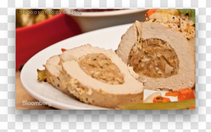 Vegetarian Cuisine Stuffing Tofurkey Recipe Gravy - Dish - Eating Transparent PNG