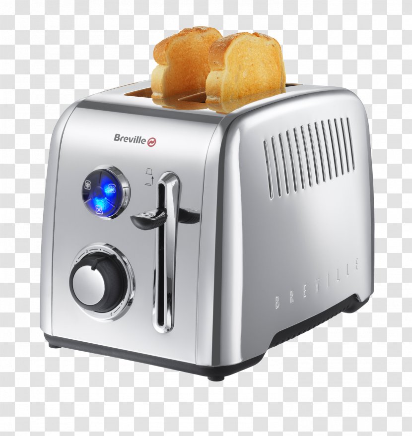 Breville BTA840XL Die-Cast 4-Slice Smart Toaster Skrudintuvas VTT728X Bread - Bta840xl Diecast 4slice - Sandwich Maker Transparent PNG
