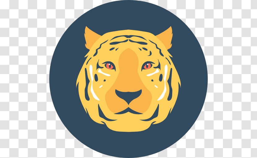 Tiger Lion Cheetah - Whiskers Transparent PNG
