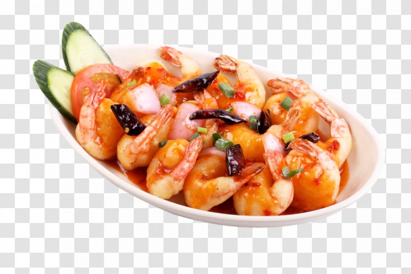 Fried Shrimp Fish Finger Dish Seafood - Appetizer - Prawn Transparent PNG