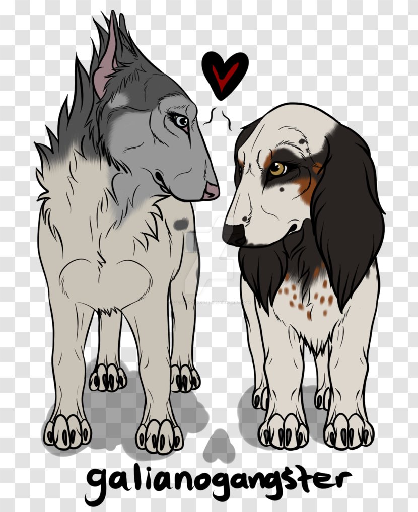 Cat Border Collie Rough Art Canidae - Like Mammal Transparent PNG