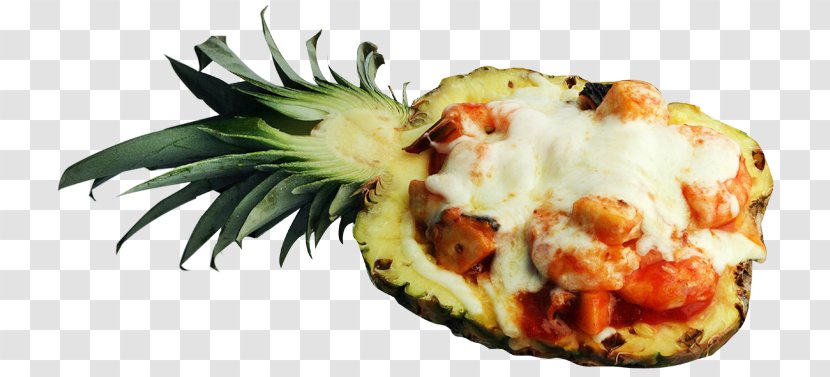 Pineapple Vegetarian Cuisine Recipe Garnish Food - Taco Restaurant Menu Transparent PNG