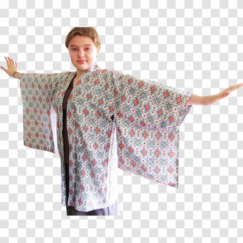Robe Kimono Silk Haori Crêpe - Linens - Dress Transparent PNG