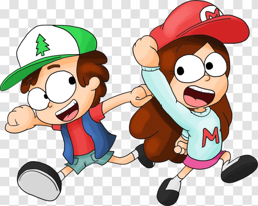 Dipper Pines Mabel Art - Material - Gravity Falls Transparent PNG